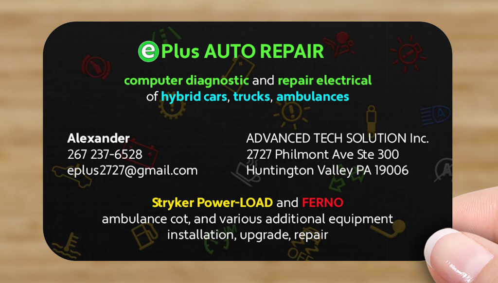 ePlus Auto Repair | 2727 Philmont Ave Ste 300, Huntingdon Valley, PA 19006 | Phone: (267) 237-6528