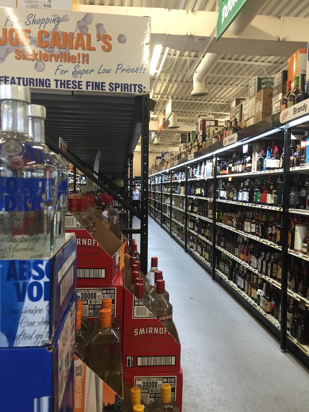 Joe Canals Discount Liquors | 1725 Sicklerville Rd, Sicklerville, NJ 08081 | Phone: (856) 401-2100