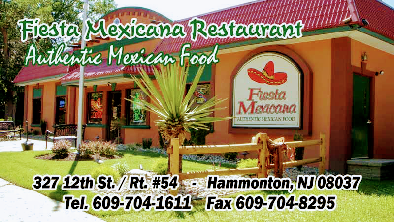 Fiesta Mexicana | 327 12th St, Hammonton, NJ 08037 | Phone: (609) 704-1611
