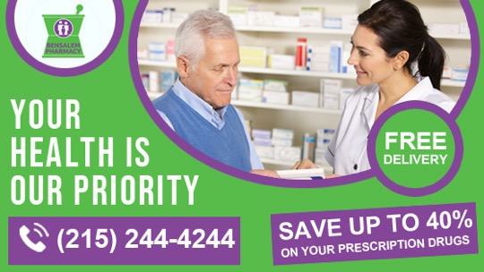 Bensalem Pharmacy | 2112 Street Rd, Bensalem, PA 19020 | Phone: (215) 244-4244