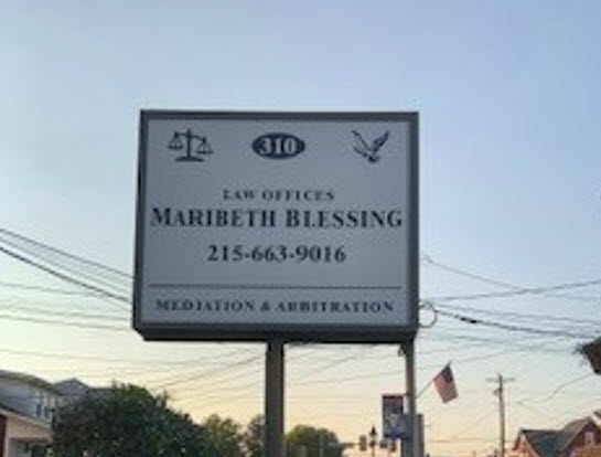 Law Offices of Maribeth Blessing, LLC | 310 Huntingdon Pike, Rockledge, PA 19046 | Phone: (215) 663-9016