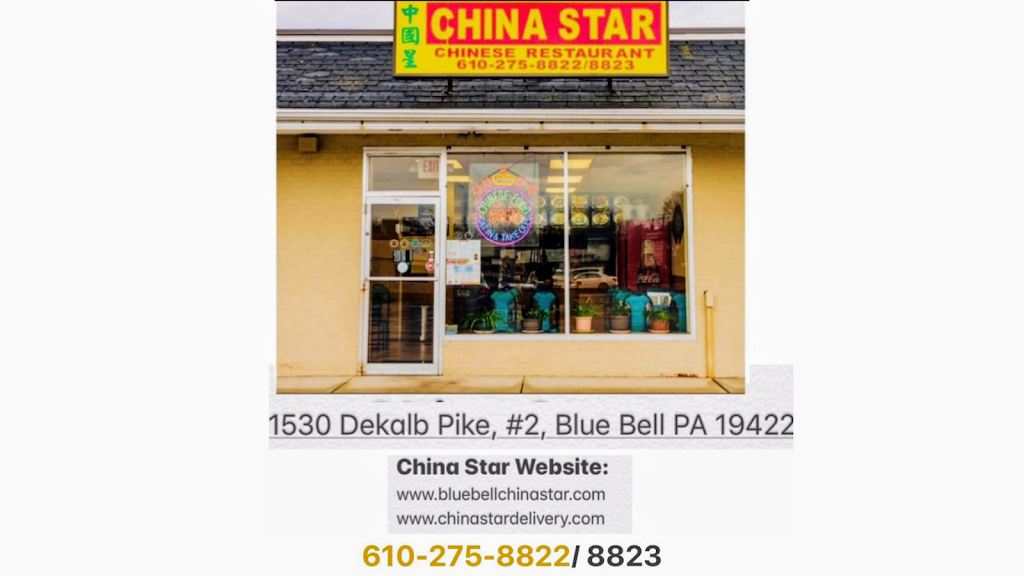 China Star | 1530 Dekalb Pike, Blue Bell, PA 19422 | Phone: (610) 275-8822