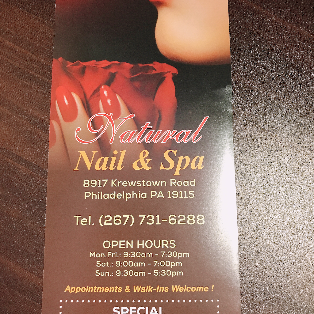 Natural nail&spa | 8917 Krewstown Rd, Philadelphia, PA 19115 | Phone: (267) 731-6288