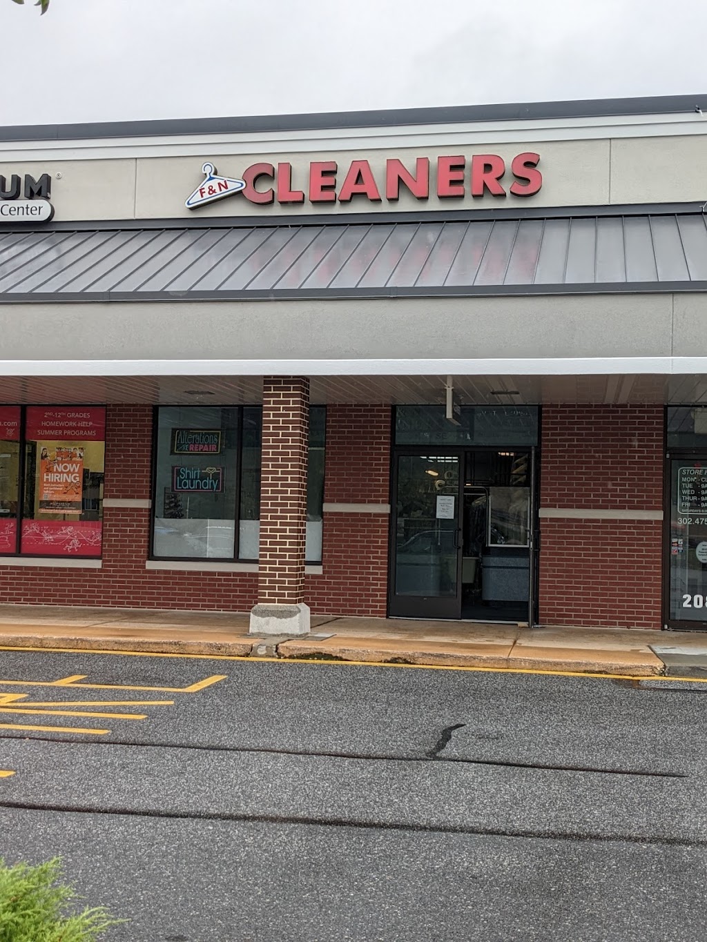 F & N Cleaners | 2078 Naamans Rd, Wilmington, DE 19810 | Phone: (302) 529-1223