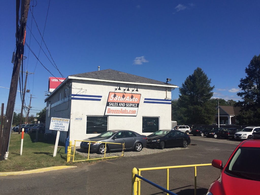 5 Star Auto Sales & Service | 8010 US-130, Delran, NJ 08075 | Phone: (856) 393-8946