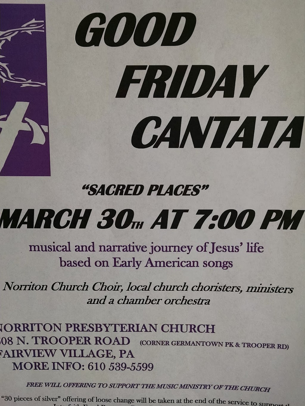 Norriton Presbyterian Church Inc | 608 N Trooper Rd, Norristown, PA 19403 | Phone: (610) 539-5599