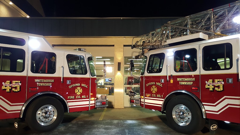 Spring Mill Fire Company No. 1 | 1210 E Hector St, Conshohocken, PA 19428 | Phone: (610) 825-1164