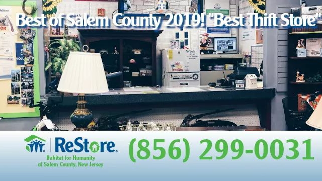 Habitat for Humanity ReStore of Salem County, NJ | 416 S Pennsville Auburn Rd, Carneys Point, NJ 08069 | Phone: (856) 299-0031