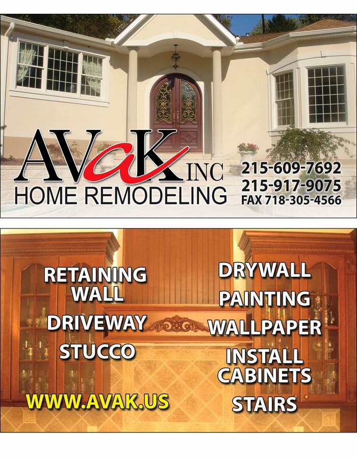 Avak Inc. | 1398 Chinquapin Rd, Southampton, PA 18966 | Phone: (215) 917-9075