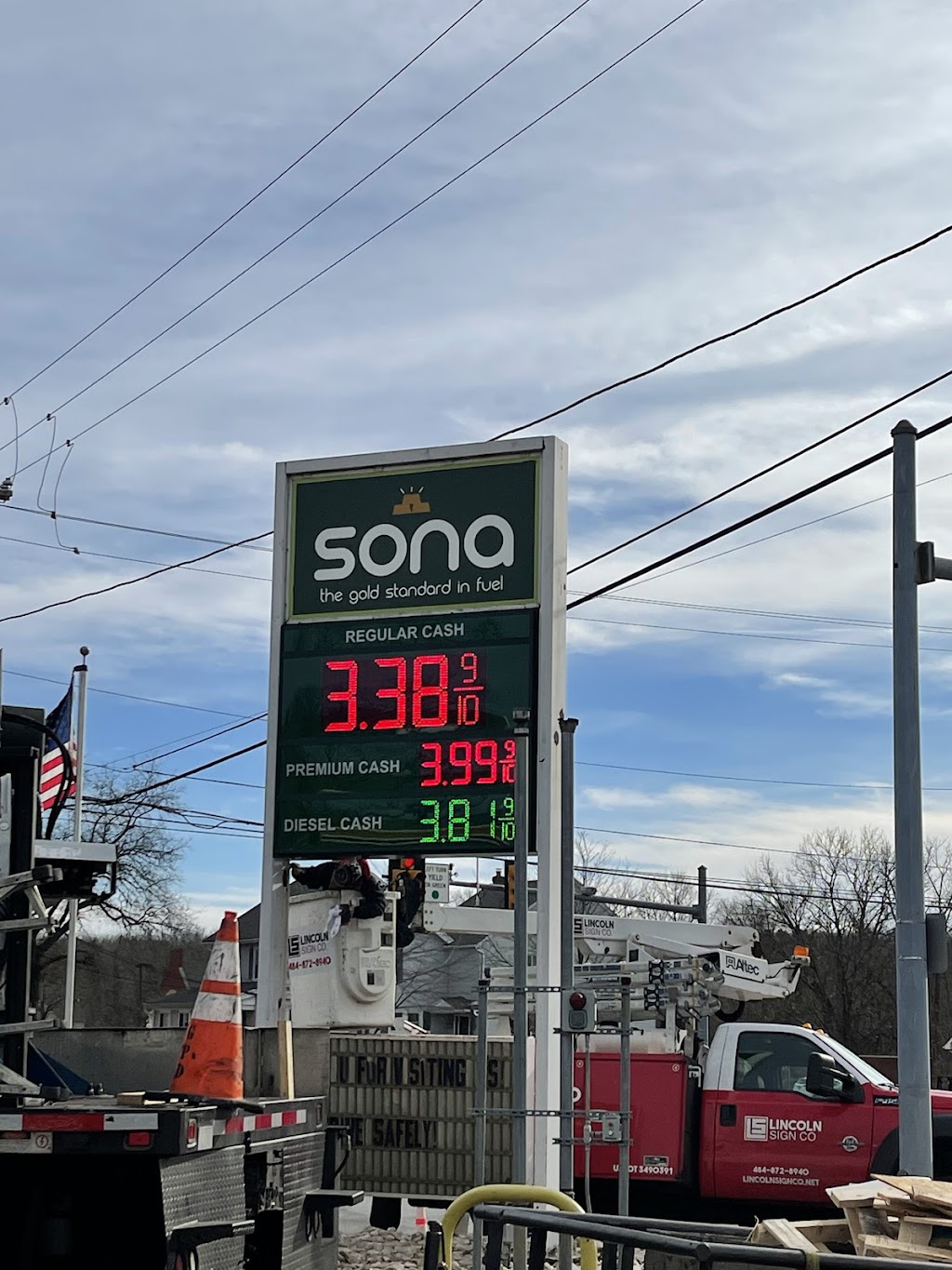 Sona Fuels and Service Center | 2005 S Valley Forge Rd, Worcester, PA 19490 | Phone: (610) 584-9251