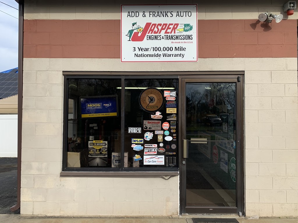 Add & Franks Auto Services Center | 107 Fairview Ave, West Berlin, NJ 08091 | Phone: (856) 767-1126