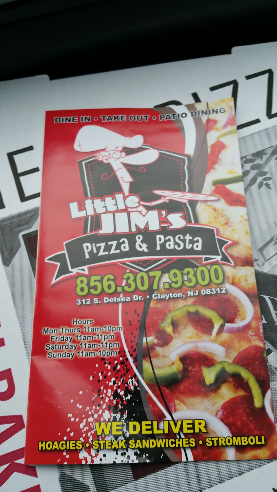 Little Jims Pizza | 312 S Delsea Dr, Clayton, NJ 08312 | Phone: (856) 307-9300