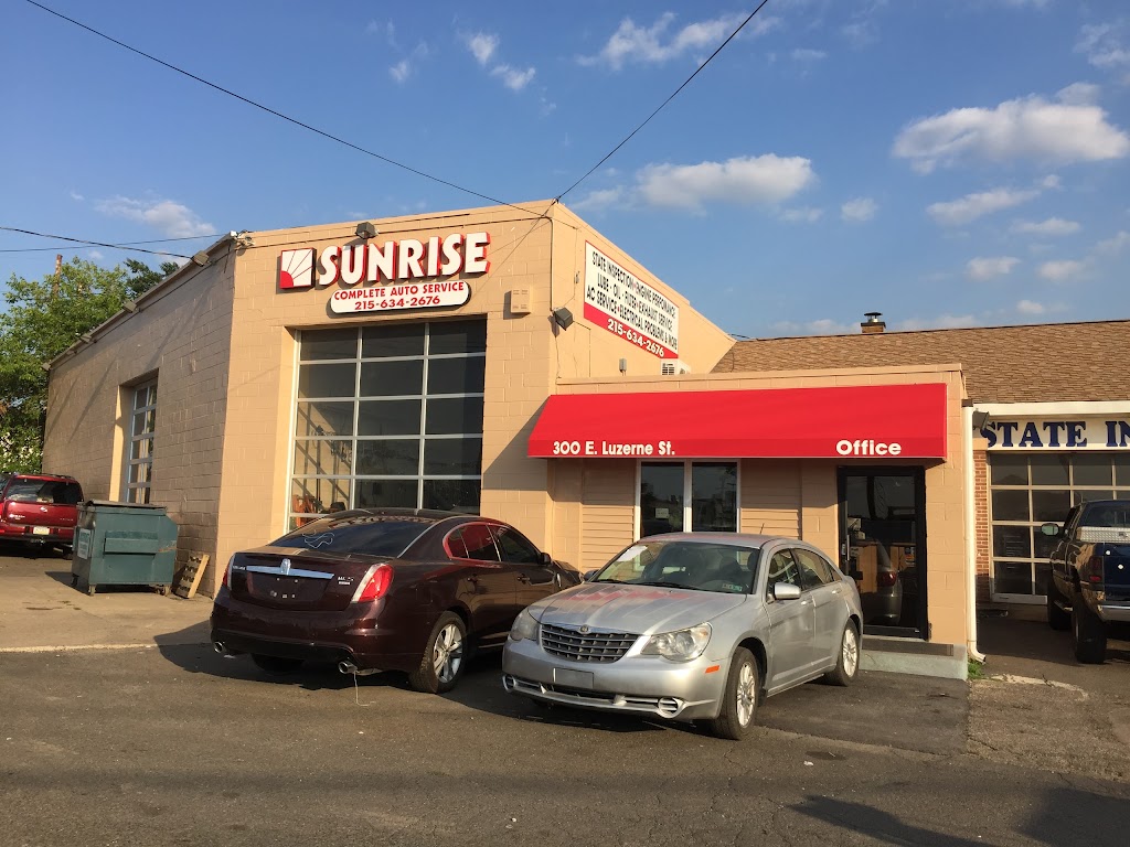 Sunrise Complete Auto Services, Inc | 300 E Luzerne St, Philadelphia, PA 19124 | Phone: (215) 634-2676