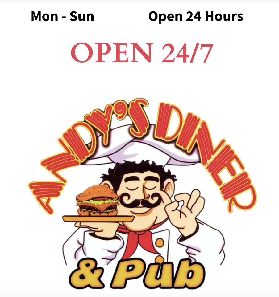 Andy’s Diner & Pub | 505 Ridge Pike, Conshohocken, PA 19428 | Phone: (610) 940-1444