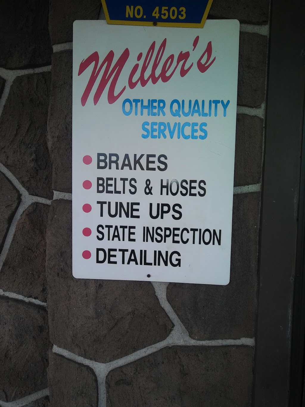 Millers Quik Lube | 3997 Veterans Hwy, Levittown, PA 19056 | Phone: (215) 949-0866