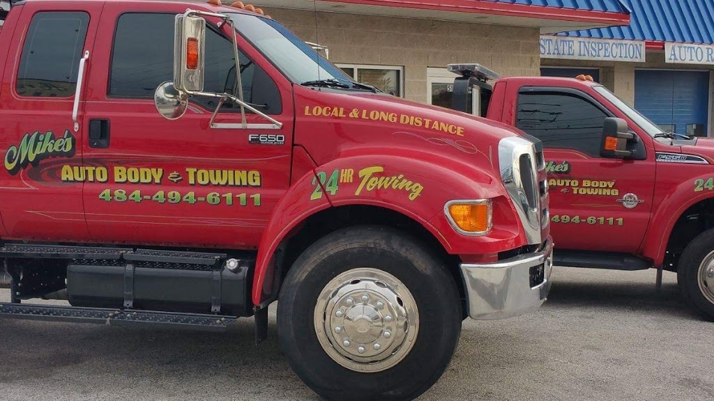 Mikes Autobody & Towing LLC. | 210 W Rose Tree Rd, Media, PA 19063 | Phone: (484) 494-6111