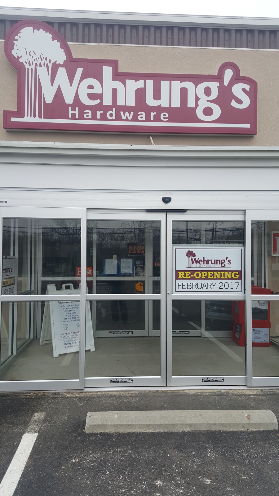 Wehrungs Hardware | 206 E Butler Ave, Chalfont, PA 18914 | Phone: (215) 822-0303