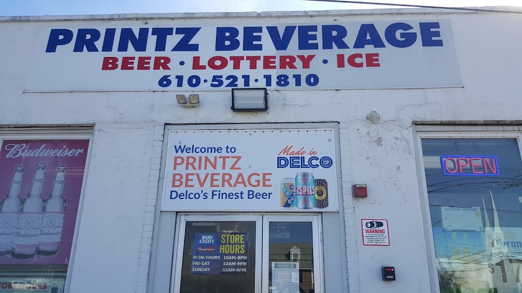 Printz Beverage | 200 W Powhattan Ave, Essington, PA 19029 | Phone: (610) 521-1810