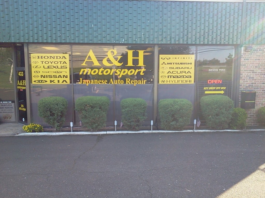 A & H Motorsport | 433 Ivyland Rd, Warminster, PA 18974 | Phone: (215) 675-6769