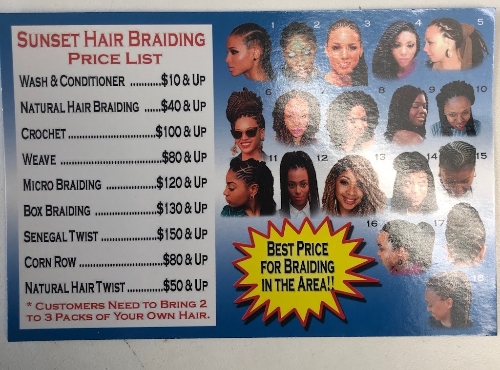 Sunset Hair Braiding | 1112 Sunset Rd, Burlington, NJ 08016 | Phone: (609) 747-9722