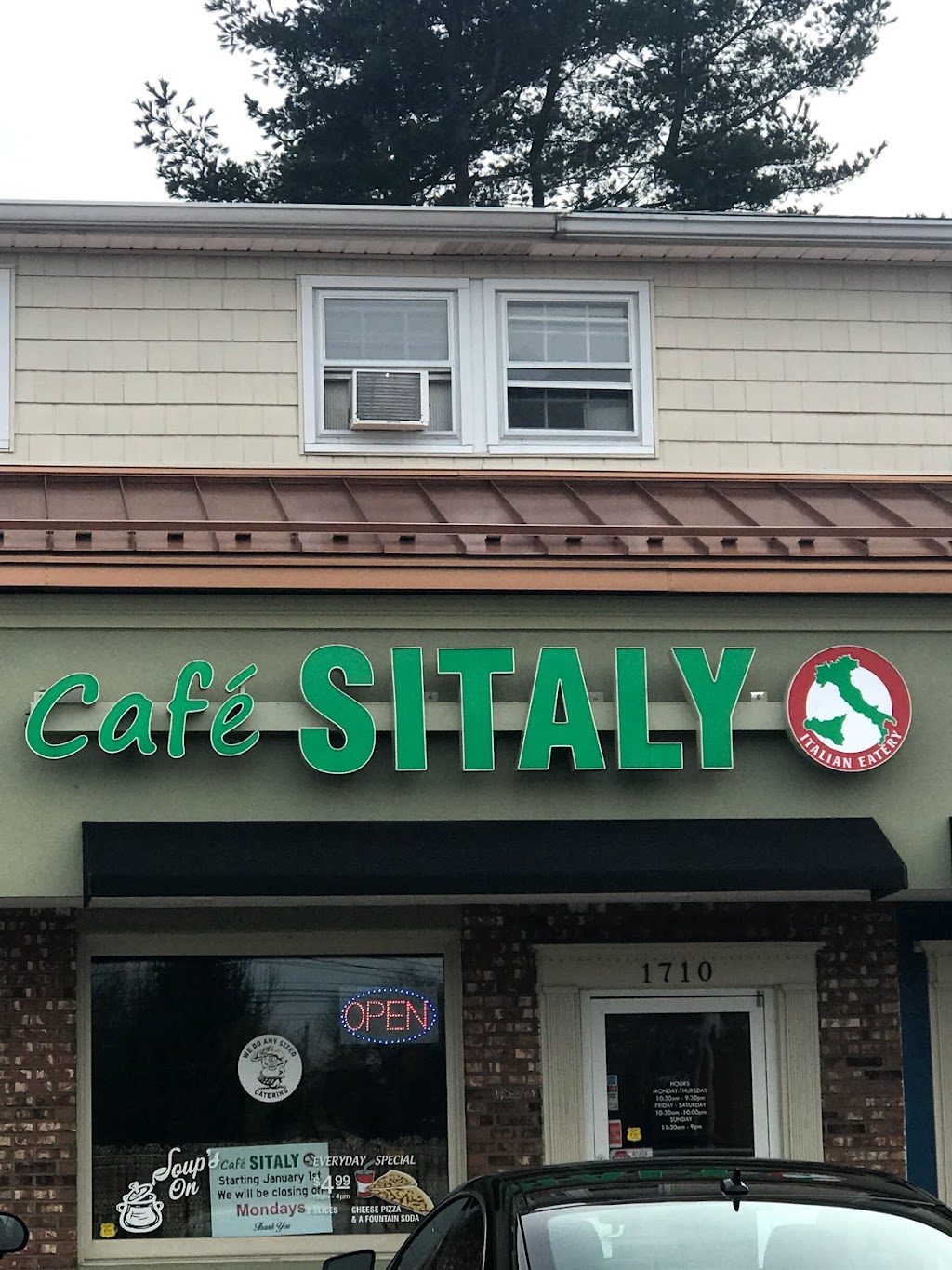 Cafe Sitaly | 1710 Naamans Rd, Wilmington, DE 19810 | Phone: (302) 475-1120