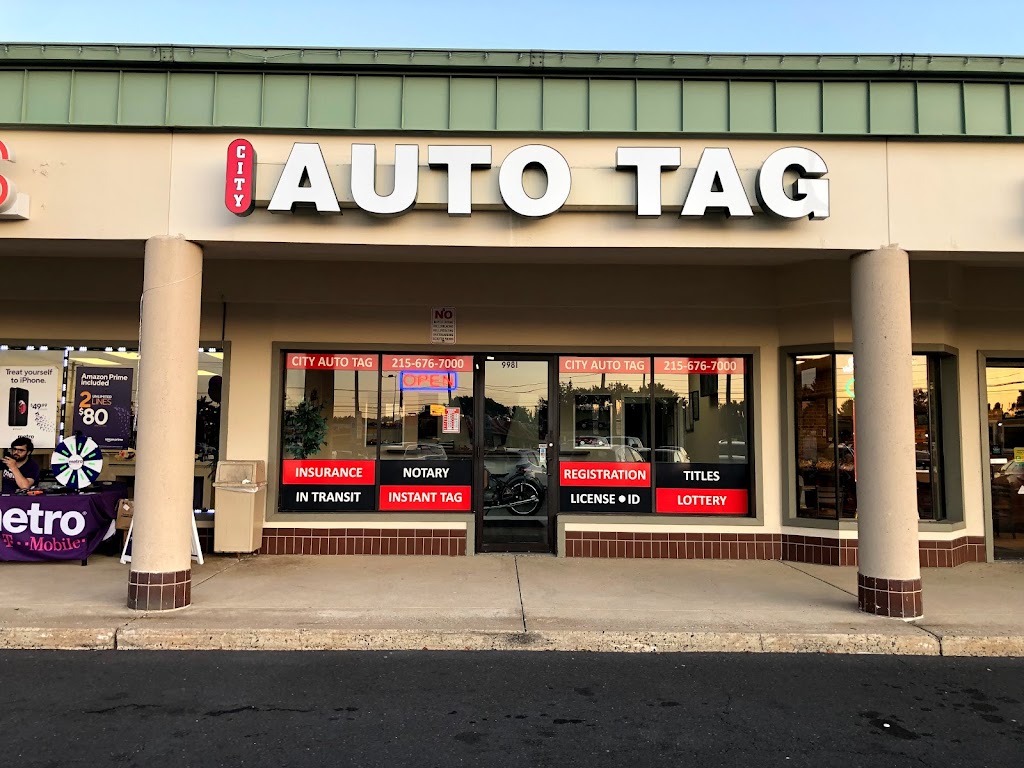 CITY AUTO TAG | 9981 Bustleton Ave, Philadelphia, PA 19115 | Phone: (215) 676-7000