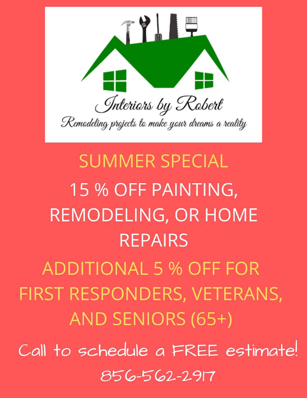 Home Repair Services by Robert | 288 Egg Harbor Road Suite #9 Unit 139, Sewell, NJ 08080 | Phone: (856) 562-2917