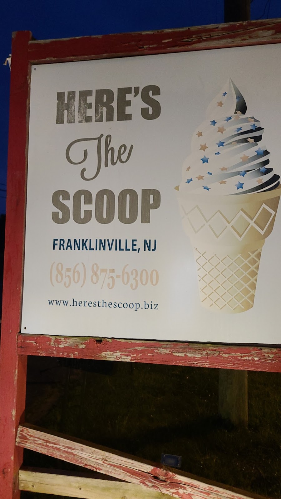 Heres The Scoop | 3400 Tuckahoe Rd, Franklinville, NJ 08322 | Phone: (856) 875-6300