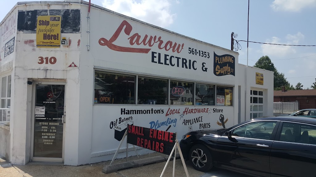Lawrow Electric & Plumbing Supply Llc | 310 S Egg Harbor Rd, Hammonton, NJ 08037 | Phone: (609) 561-1353