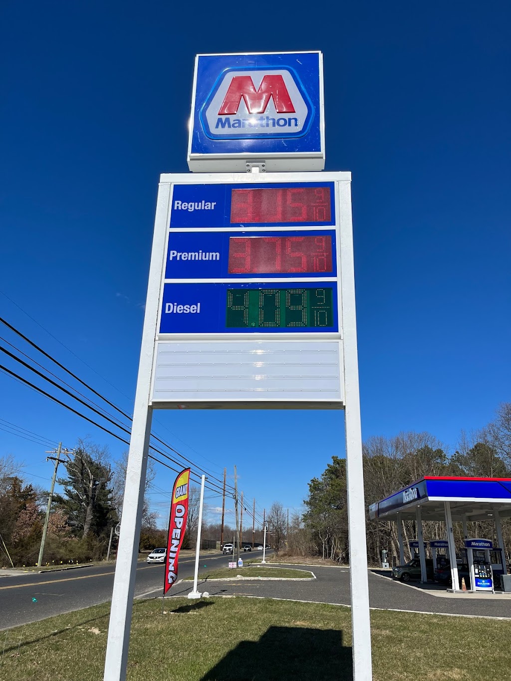 Marathon Gas and Mart | 748 Sicklerville Rd, Williamstown, NJ 08094 | Phone: (856) 422-9700