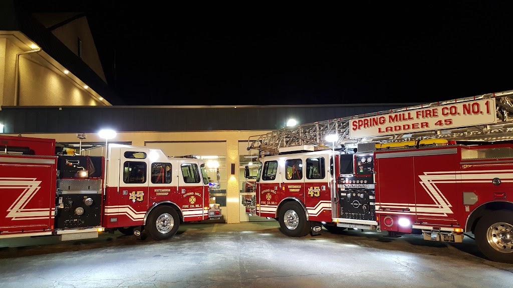 Spring Mill Fire Company No. 1 | 1210 E Hector St, Conshohocken, PA 19428 | Phone: (610) 825-1164