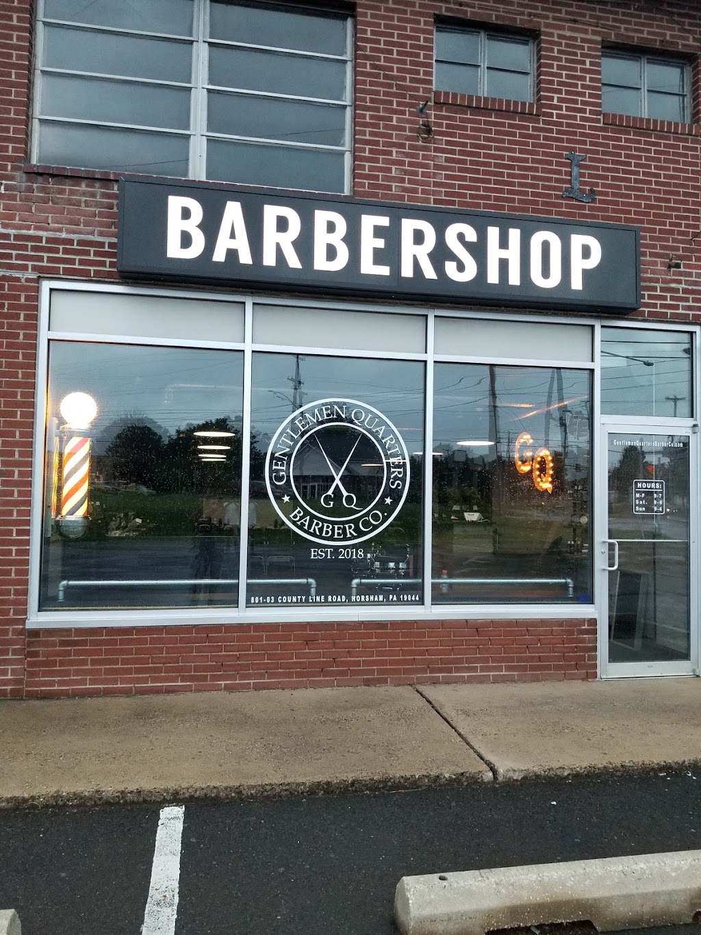 Gentlemen Quarters Barber Co. | 801-3 County Line Rd, Horsham, PA 19044 | Phone: (215) 420-2602