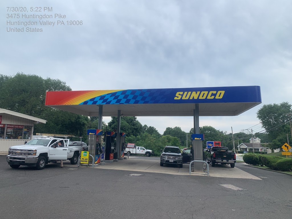 Sunoco | 3475 Huntingdon Pike, Huntingdon Valley, PA 19006 | Phone: (215) 938-1899