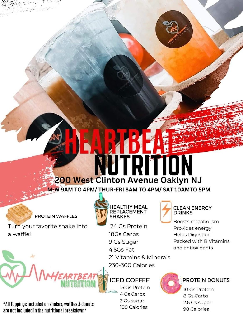 Heartbeat Nutrition | 200 W Clinton Ave, Oaklyn, NJ 08107 | Phone: (609) 369-2861