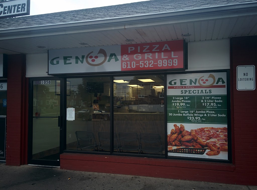 genoa pizza & grill | 1058 W Ashland Ave, Glenolden, PA 19036 | Phone: (610) 532-9999