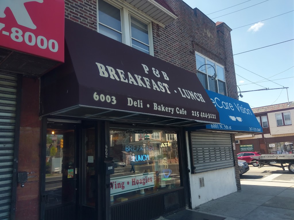 P&B Breakfast | 6003 N 5th St, Philadelphia, PA 19120 | Phone: (215) 424-3121