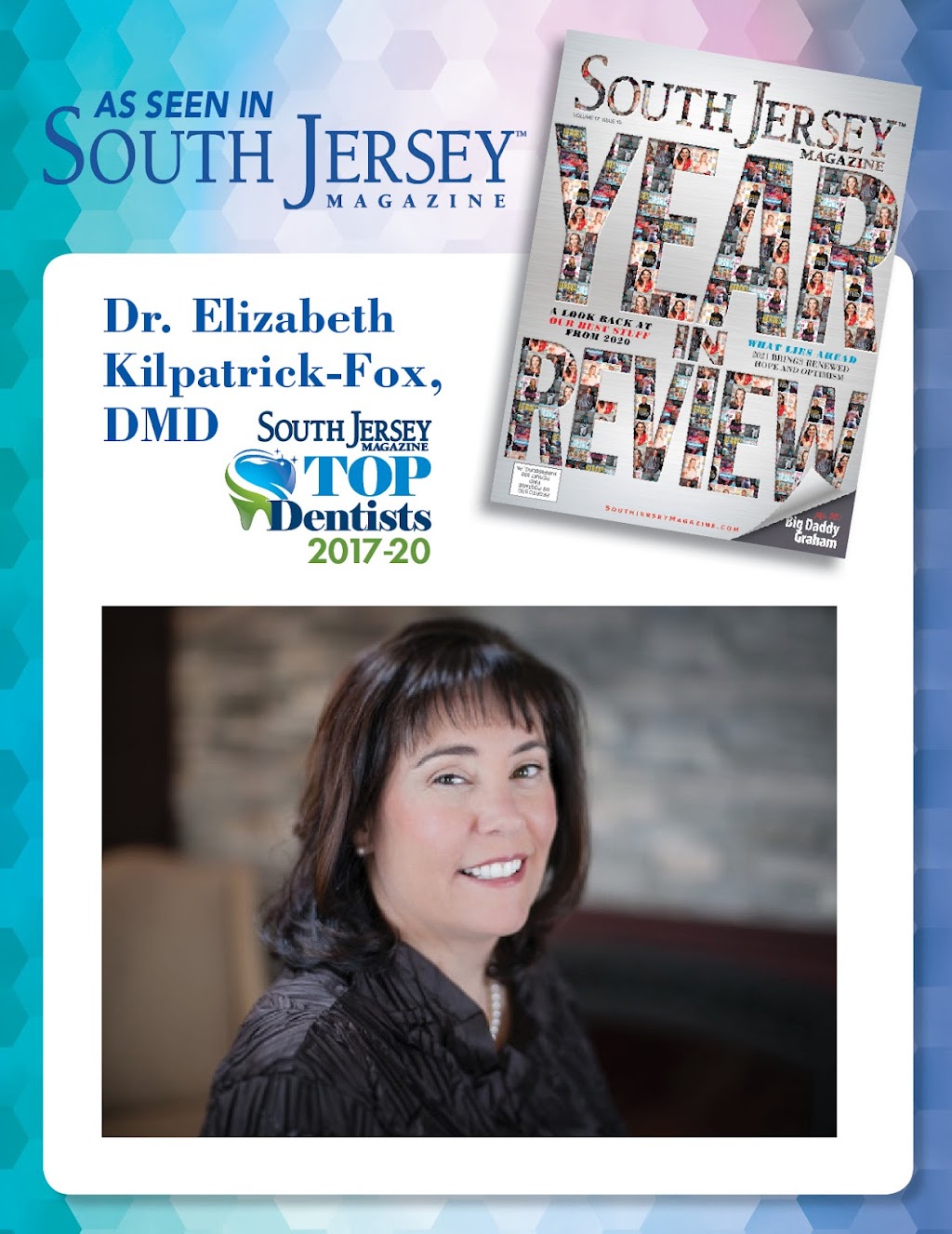 Elizabeth Kilpatrick-Fox, DMD | 1507 Kings Highway Route, 605, Swedesboro, NJ 08085 | Phone: (856) 997-2767